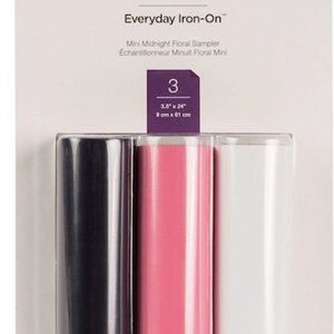 Everyday Iron-On™ Mini Sampler, Midnight Floral - NWT